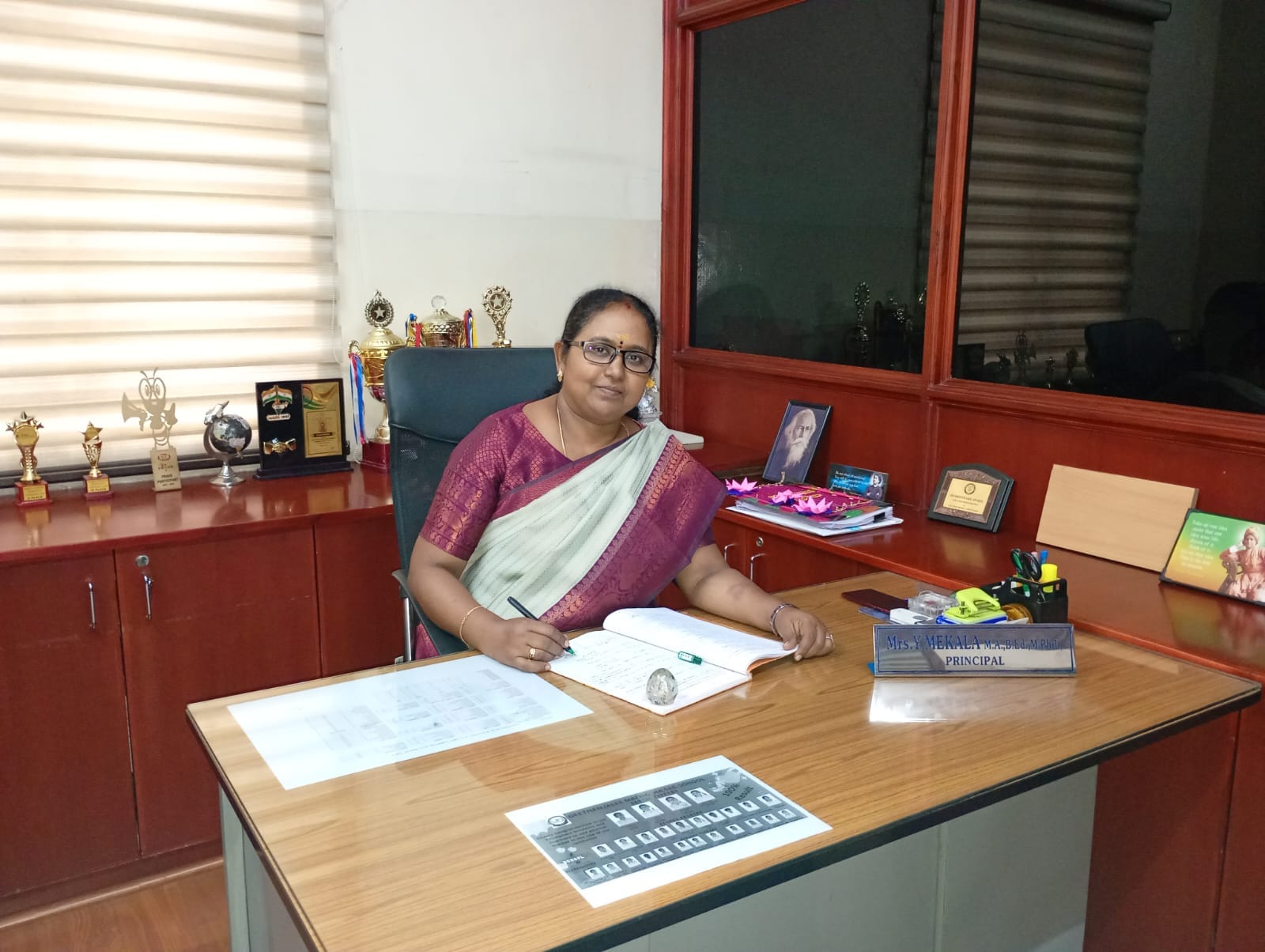 Principal Geethanjalee Matric Hr Secondary School GMS Principal